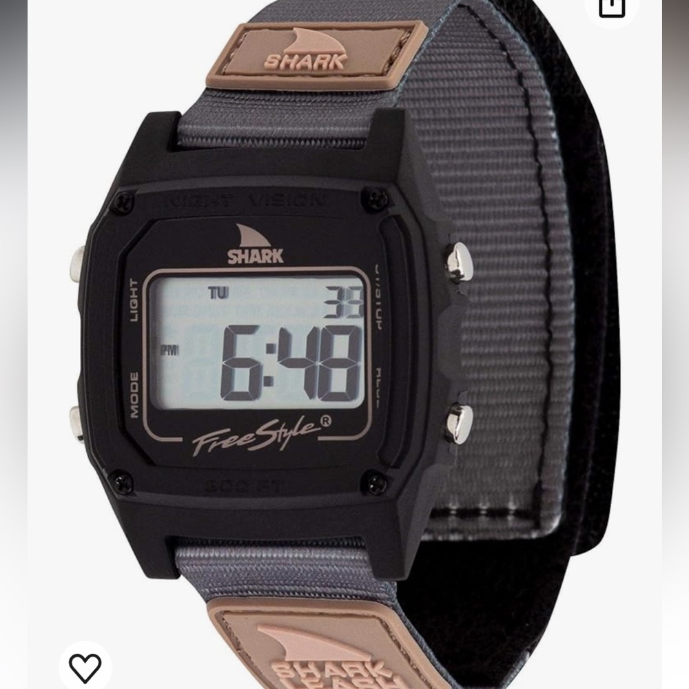 Freestyle Shark Black and Gray Watch
